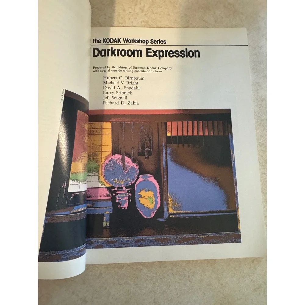 Kodak Workshop Series Darkroom Expression Photography Book 1984 KW-21 Vintage